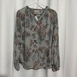 Loft outlet blouse, size large. New with tags.